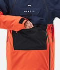 Montec Doom Snowboardjacke Herren Dark Blue/Black/Orange, Bild 9 von 11