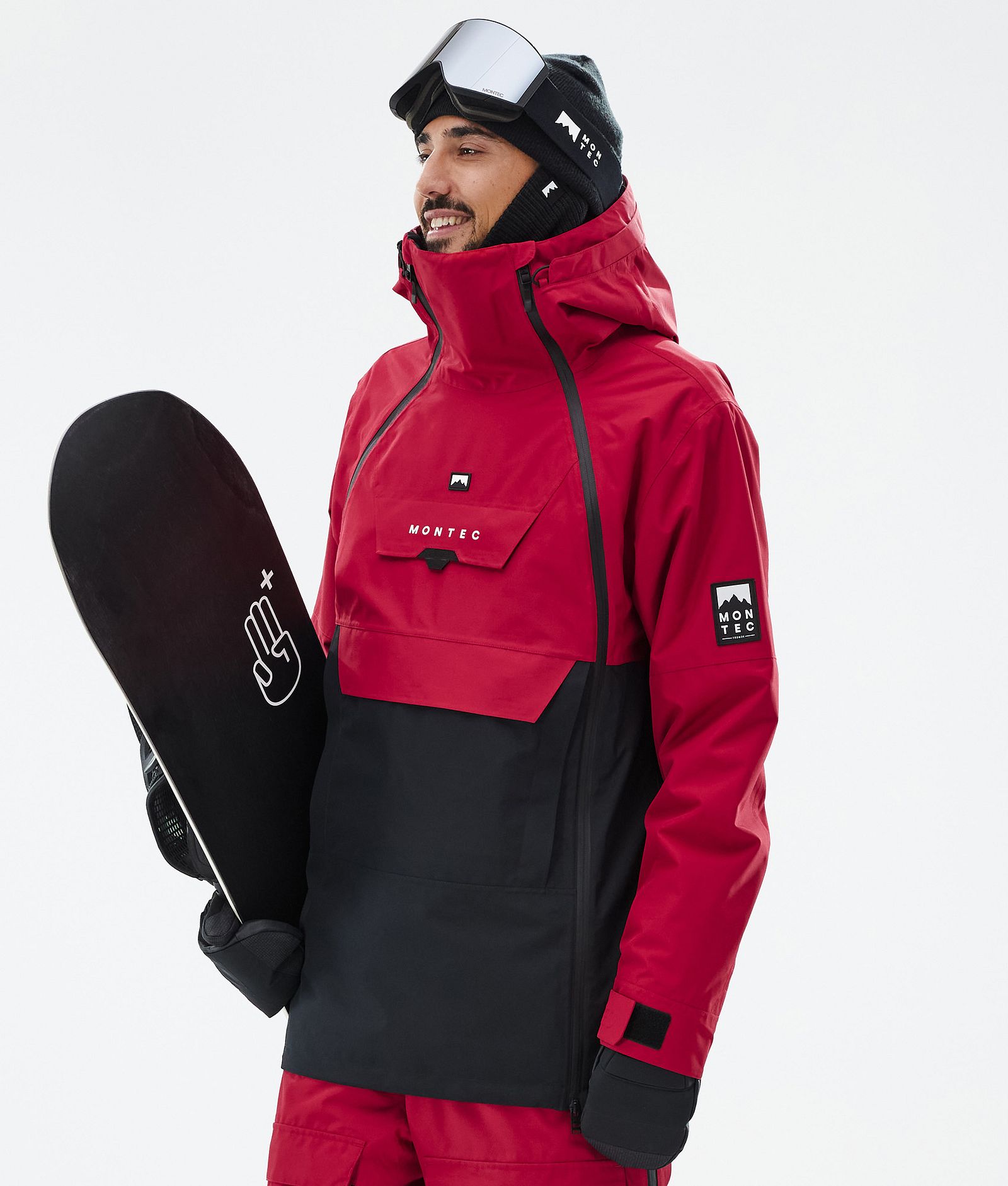 Montec Doom Snowboardjacke Herren Deep Red/Black, Bild 1 von 11