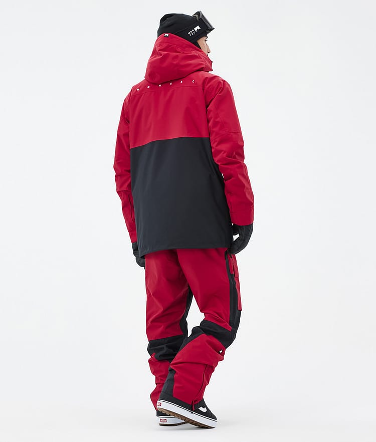 Montec Doom Snowboardjacke Herren Deep Red/Black, Bild 5 von 11