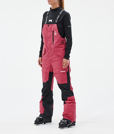 Montec Fawk W Skihose Damen Light Red/Black