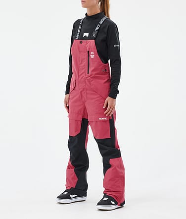 Montec Fawk W Snowboardhose Damen Light Red/Black