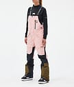 Montec Fawk W Snowboardhose Damen Soft Pink/Black/Fatigue