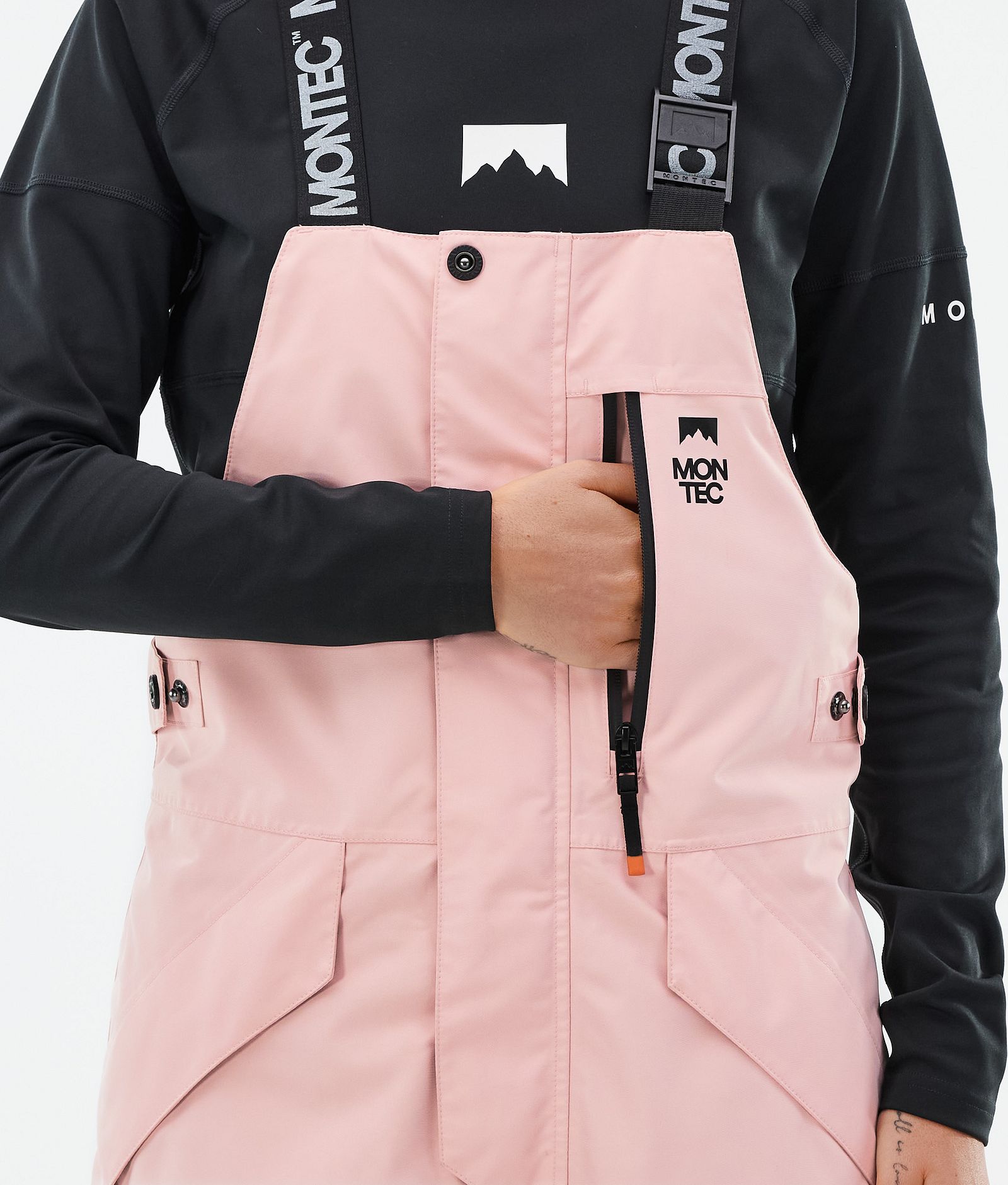 Montec Fawk W Snowboardhose Damen Soft Pink/Black/Fatigue, Bild 6 von 7