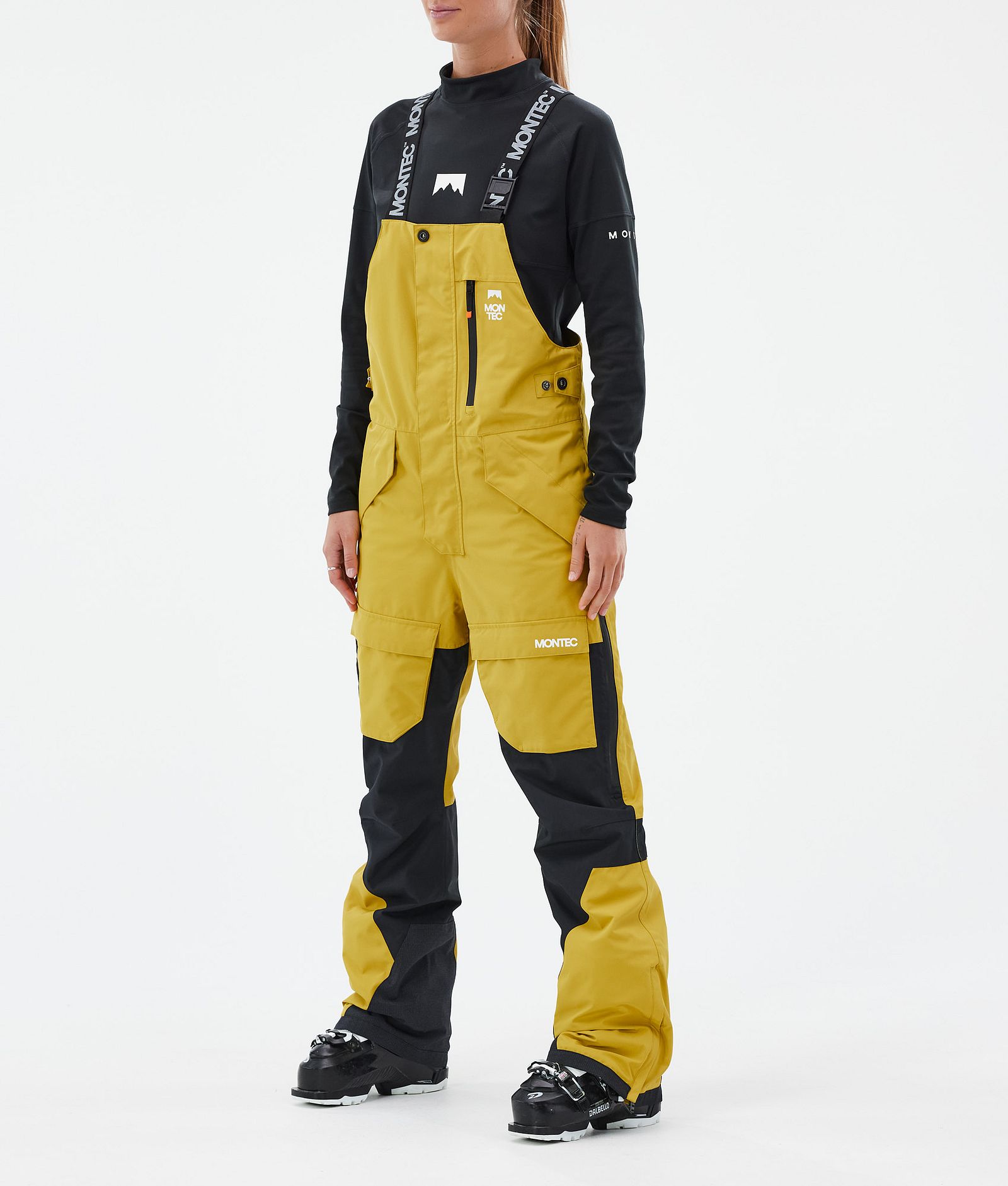 Montec Fawk W Skihose Damen Yellow/Black, Bild 1 von 7