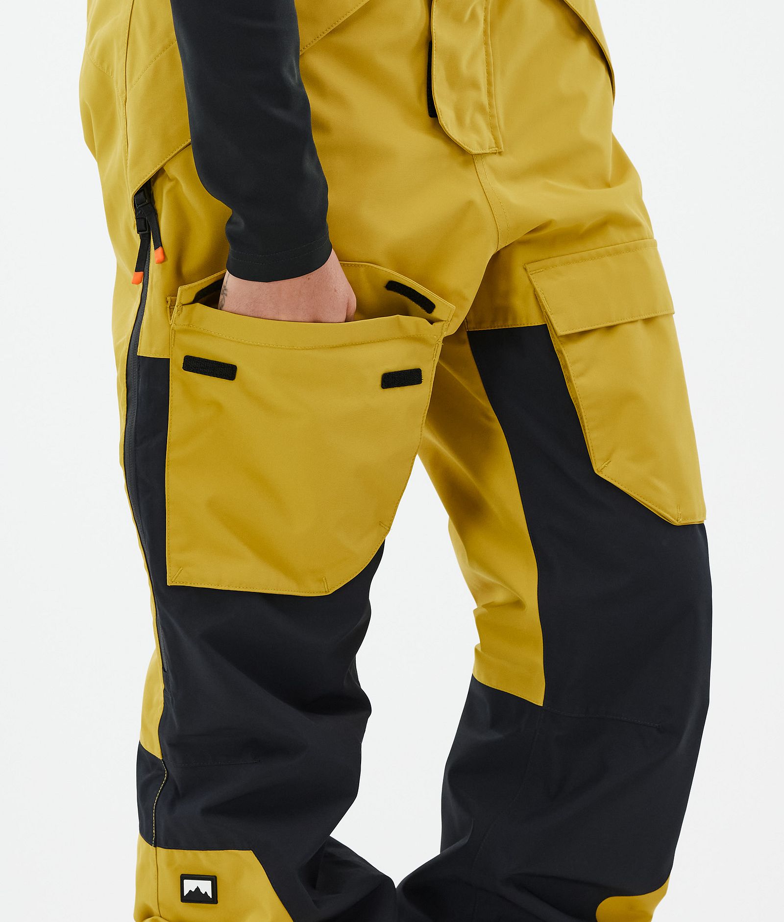 Montec Fawk W Skihose Damen Yellow/Black, Bild 7 von 7