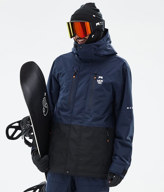 Montec Fawk Snowboardjacke Herren Dark Blue/Black