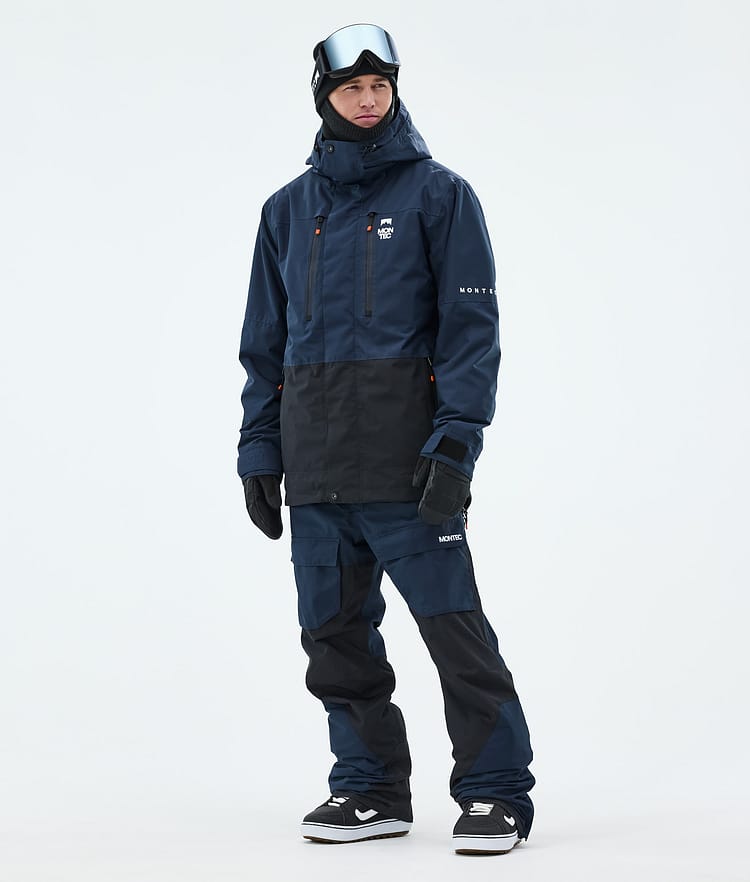 Montec Fawk Snowboardjacke Herren Dark Blue/Black, Bild 2 von 2