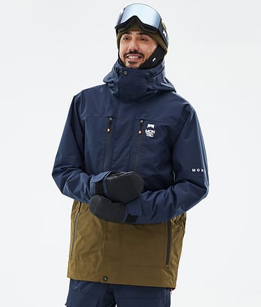 Montec Fawk Snowboardjacke Herren Dark Blue/Fatigue