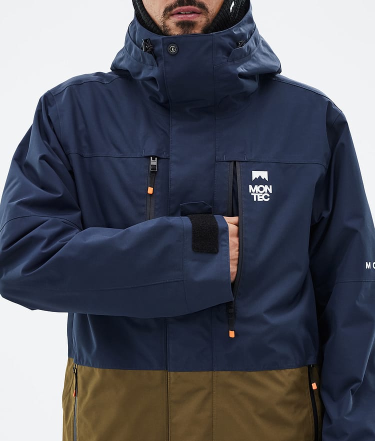 Montec Fawk Snowboardjacke Herren Dark Blue/Fatigue, Bild 9 von 10