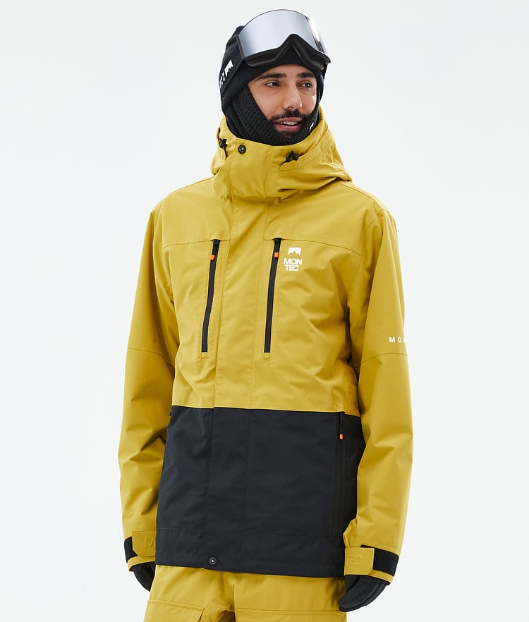 Montec Fawk Snowboardjacke Herren Yellow/Black, Bild 1 von 10