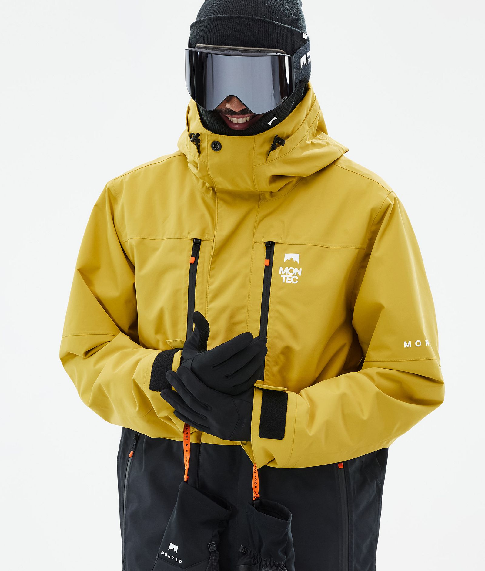 Montec Fawk Snowboardjacke Herren Yellow/Black, Bild 2 von 10