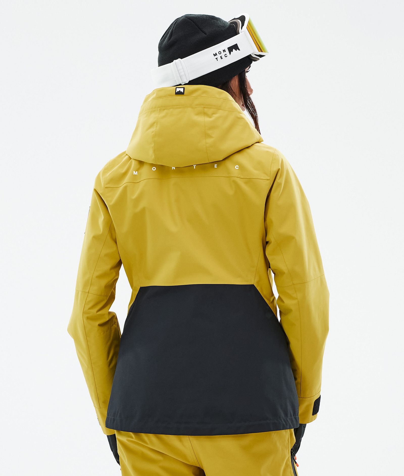 Montec Moss W Skijacke Damen Yellow/Black, Bild 7 von 10