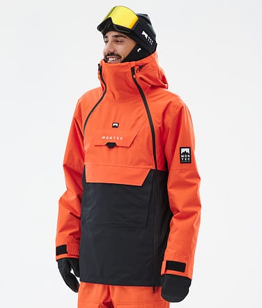 Montec Doom Snowboardjacke Herren Orange/Black