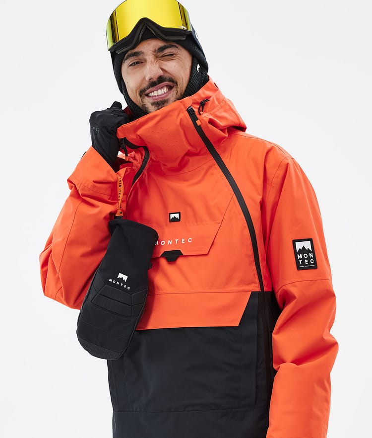 Montec Doom Snowboardjacke Herren Orange/Black, Bild 2 von 11