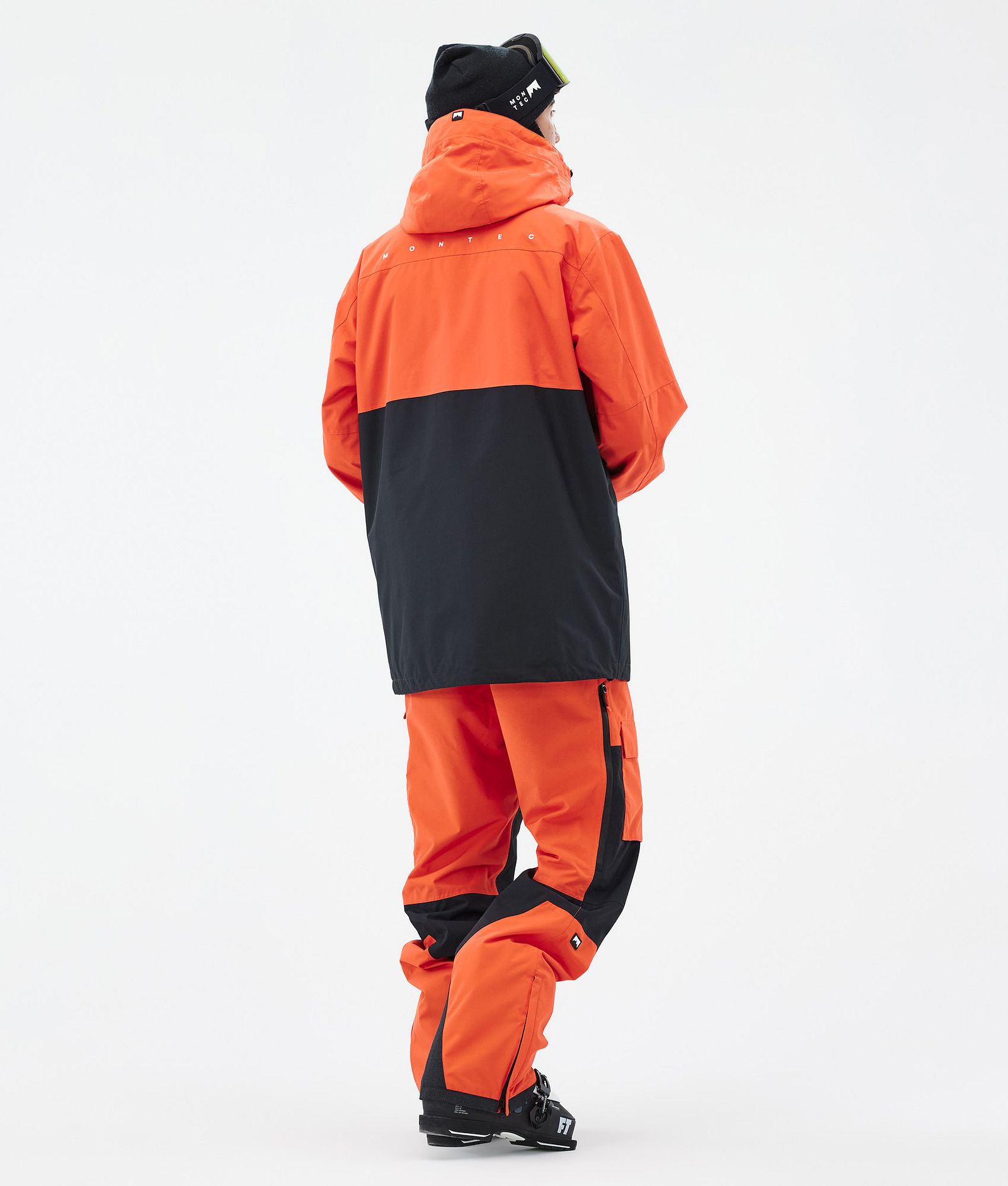 Montec Doom Skijacke Herren Orange/Black, Bild 5 von 11