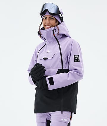 Montec Doom W Snowboardjacke Damen Faded Violet/Black