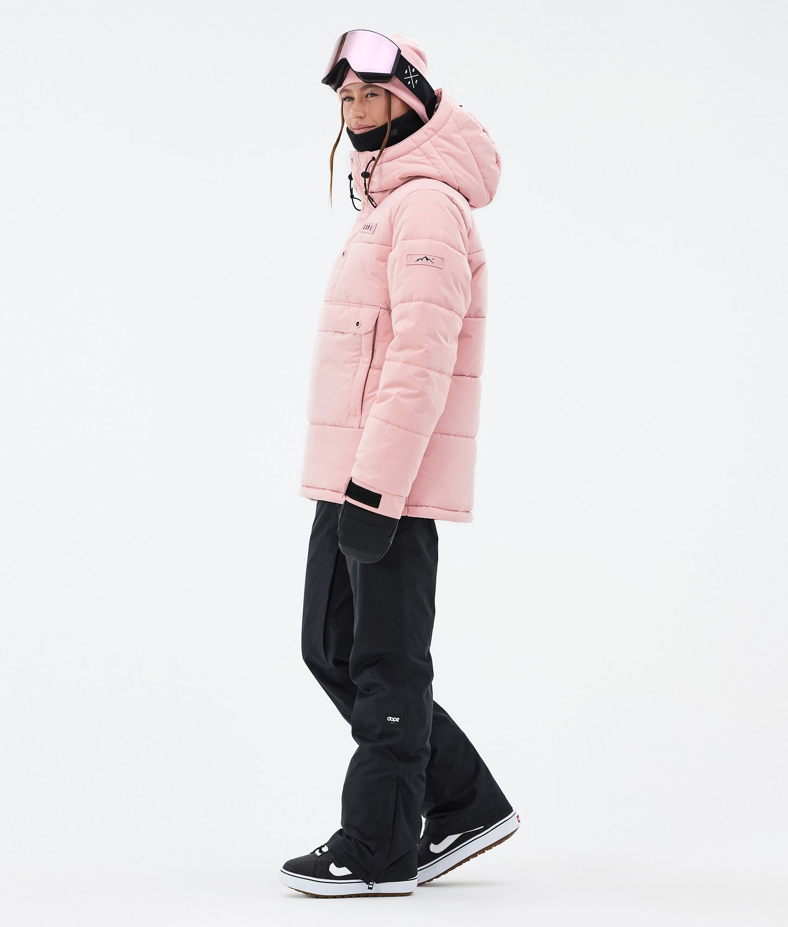 Dope Puffer W Snowboardjacke Damen Soft Pink, Bild 3 von 8