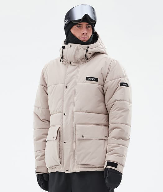 Dope Puffer Full Zip 24 Skijacke Herren Sand