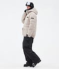 Dope Puffer Full Zip Skijacke Herren Sand, Bild 3 von 9