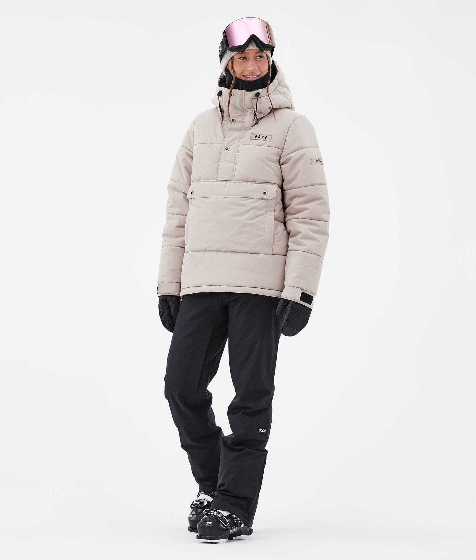 Dope Puffer W Skijacke Damen Sand, Bild 2 von 8