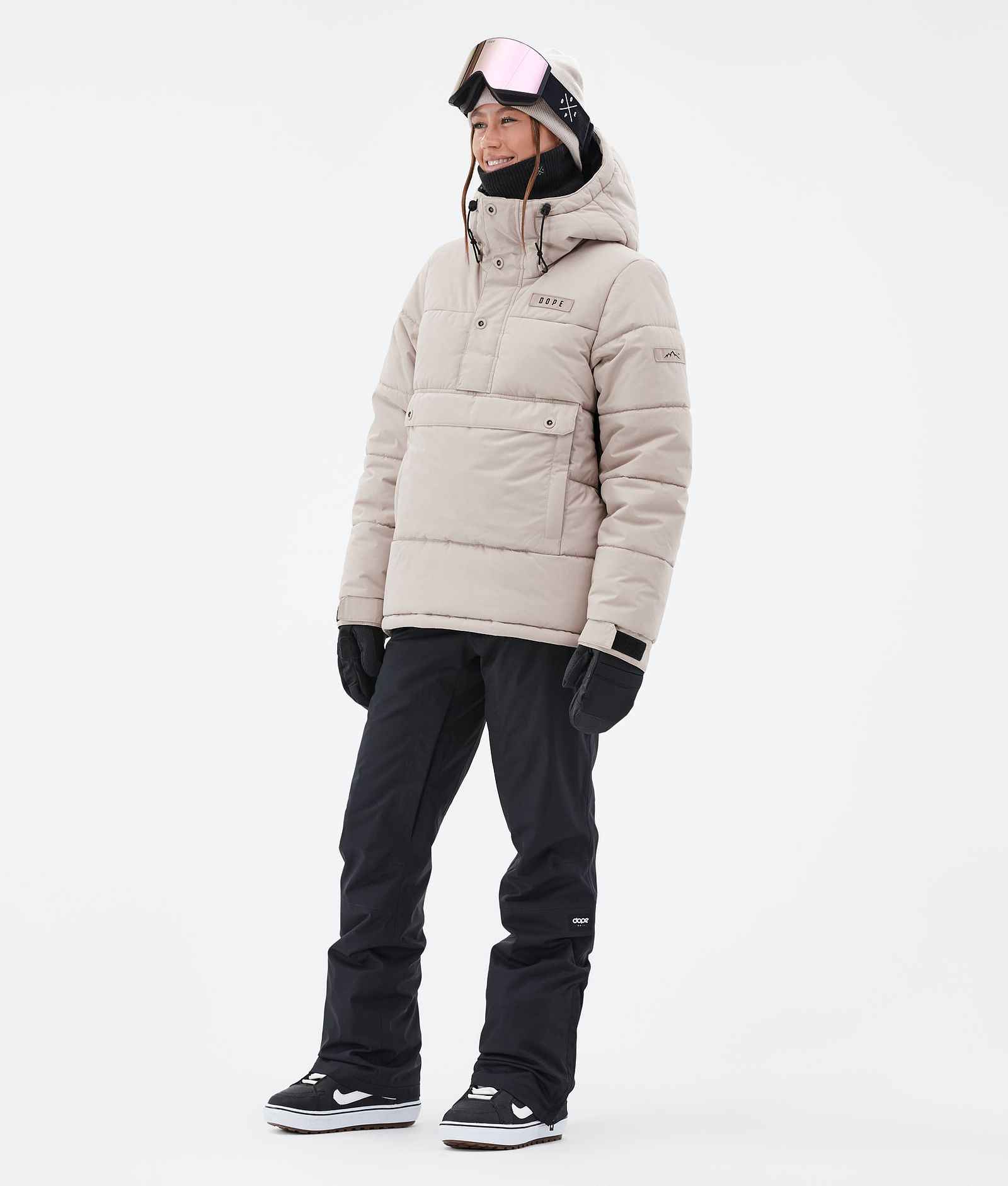 Dope Puffer W Snowboardjacke Damen Sand, Bild 2 von 8