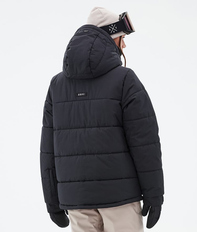 Dope Puffer W Full Zip Skijacke Damen Black, Bild 6 von 9