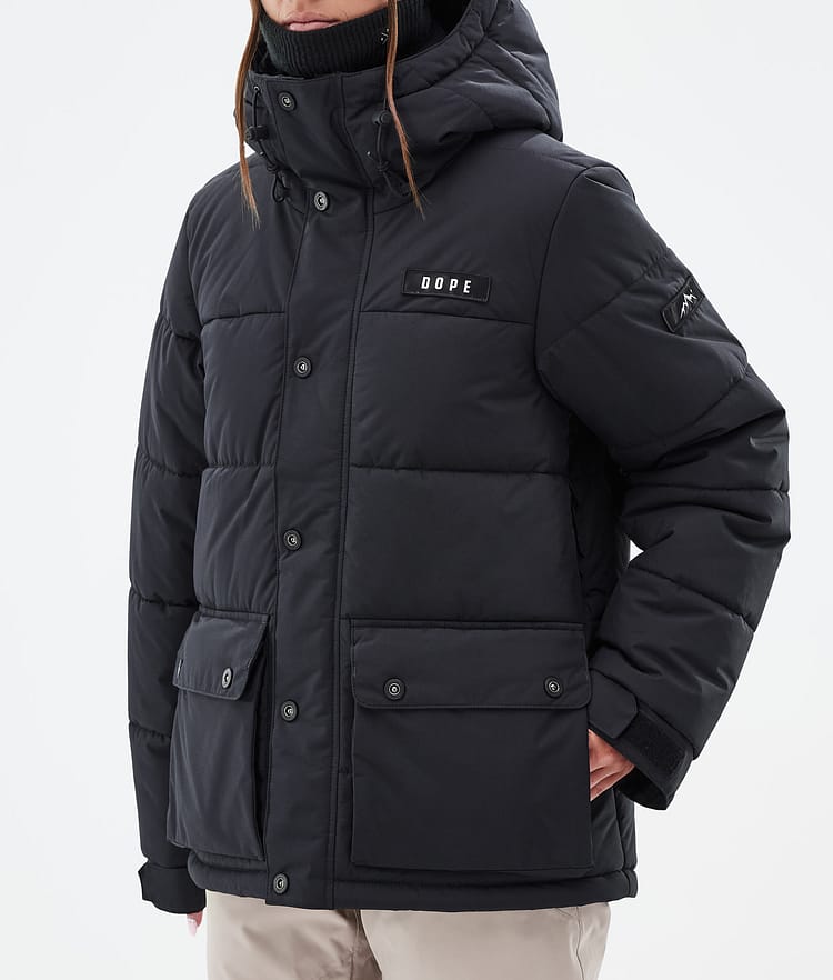 Dope Puffer W Full Zip Snowboardjacke Damen Black, Bild 7 von 9