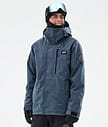 Dope Blizzard Full Zip Skijacke Herren Metal Blue