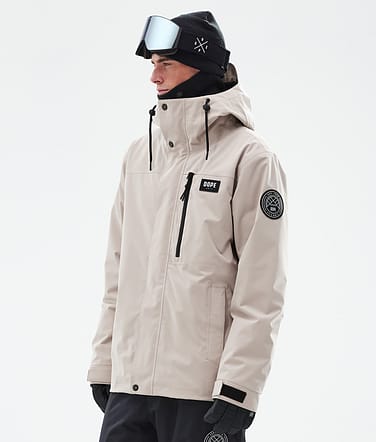 Dope Blizzard Full Zip Snowboardjacke Herren Sand