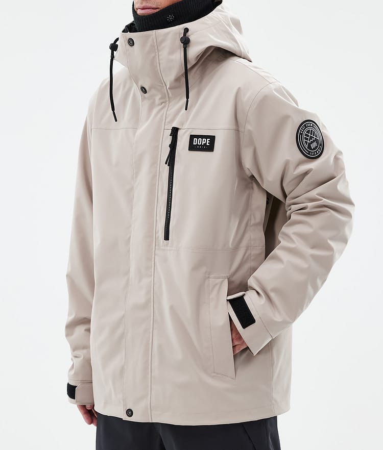 Dope Blizzard Full Zip 24 Skijacke Herren Sand, Bild 7 von 9