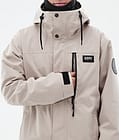 Dope Blizzard Full Zip Skijacke Herren Sand, Bild 8 von 9