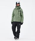 Dope Blizzard W Full Zip Snowboardjacke Damen Moss Green, Bild 2 von 9