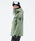 Dope Blizzard W Full Zip Snowboardjacke Damen Moss Green, Bild 5 von 9