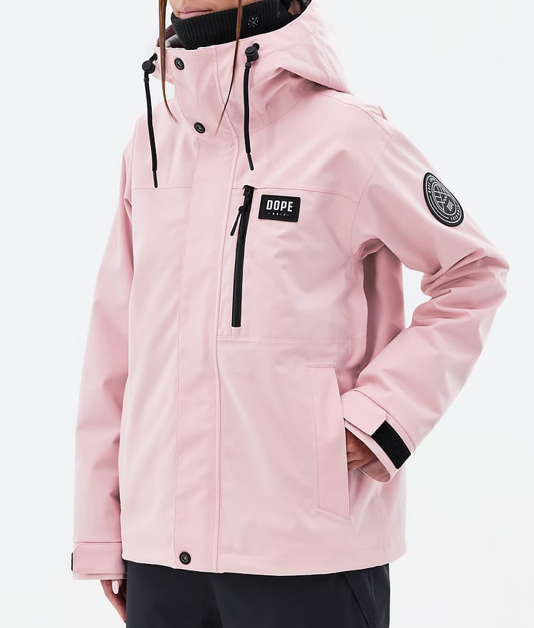 Dope Blizzard W Full Zip Skijacke Damen Soft Pink, Bild 7 von 9