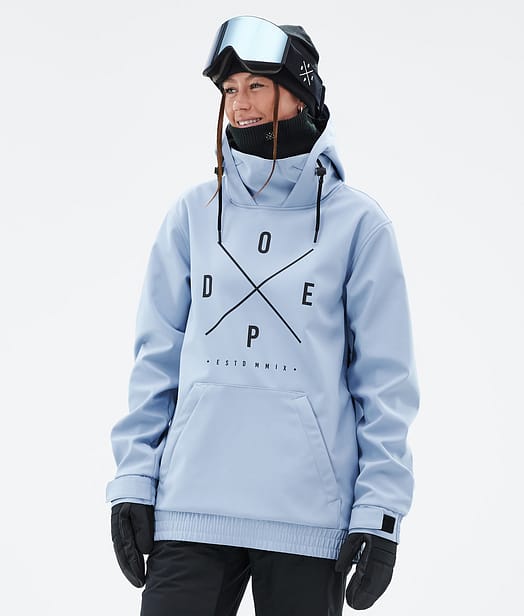 Dope Yeti W Skijacke Damen Light Blue