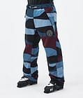 Dope Blizzard Skihose Herren Shards Burgundy Blue, Bild 1 von 5