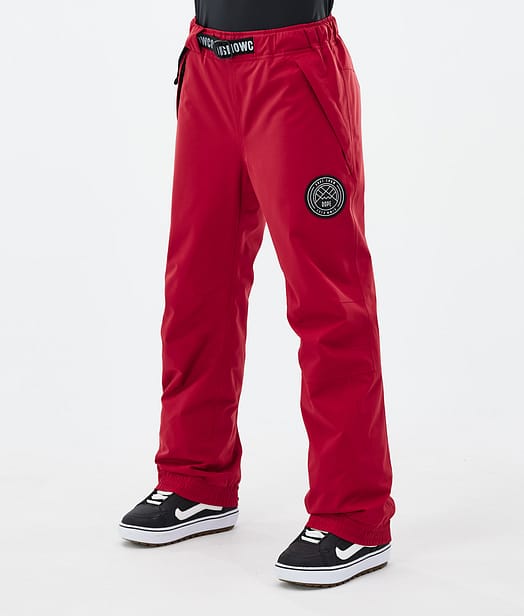 Dope Blizzard W Snowboardhose Damen Deep Red