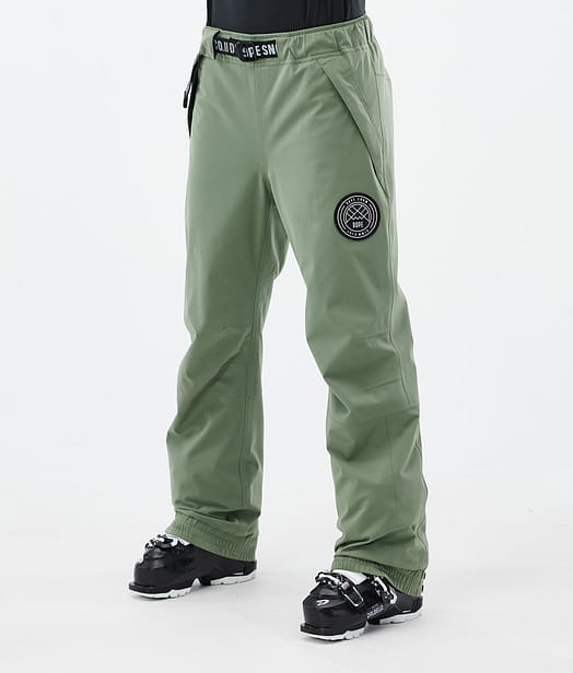 Dope Blizzard W 2024 Skihose Damen Moss Green