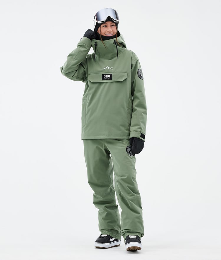 Dope Blizzard W Snowboardhose Damen Moss Green, Bild 2 von 5