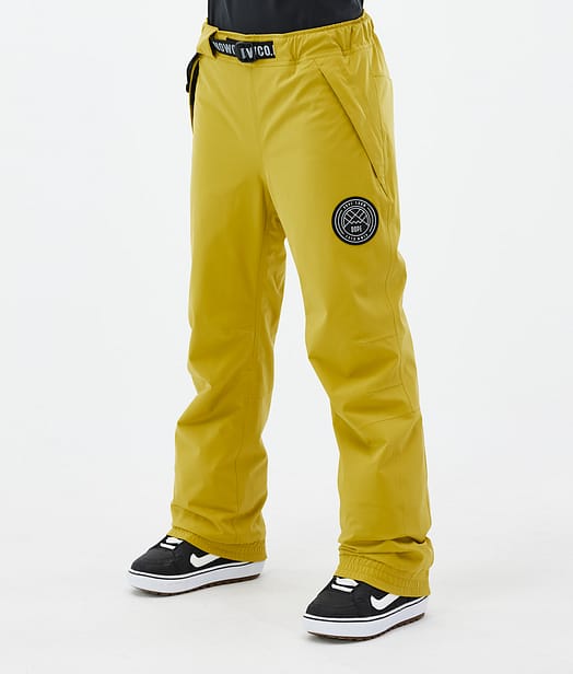 Dope Blizzard W 2024 Snowboardhose Damen Yellow