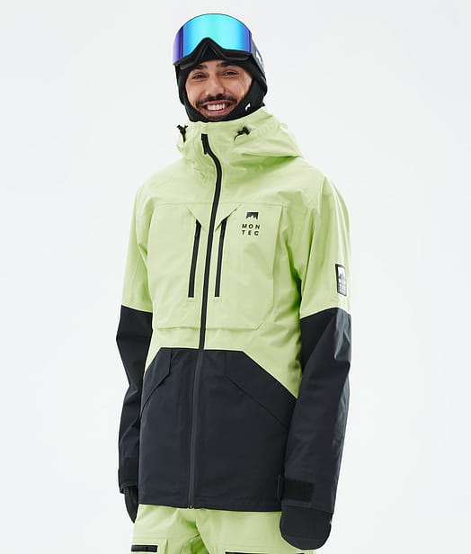 Montec Arch Snowboardjacke Herren Faded Neon/Black