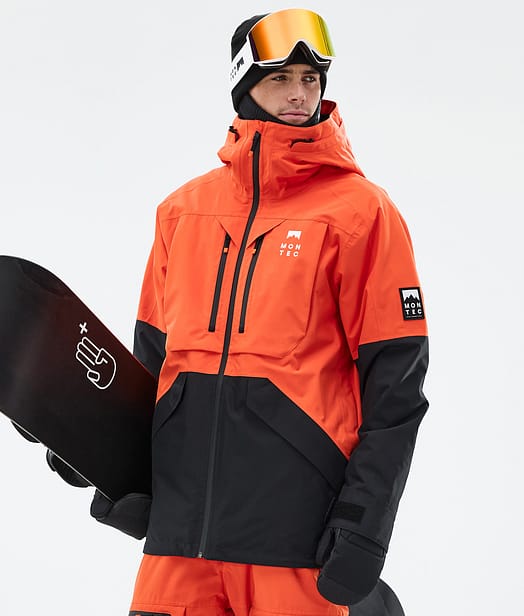 Montec Arch Snowboardjacke Herren Orange/Black