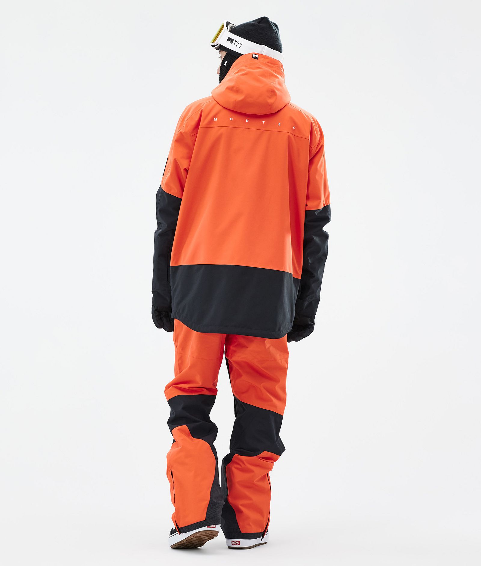 Montec Arch Snowboardjacke Herren Orange/Black, Bild 5 von 10