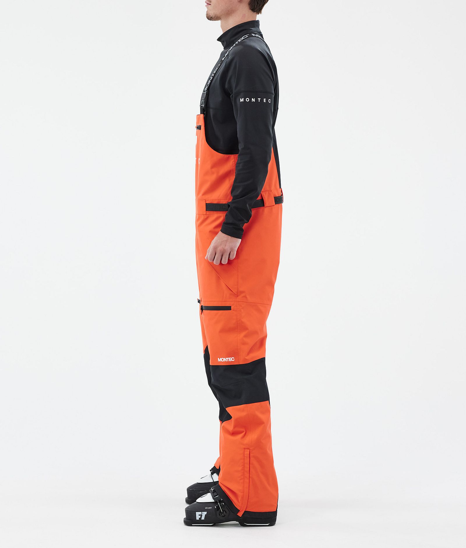 Montec Arch Skihose Herren Orange/Black, Bild 3 von 7