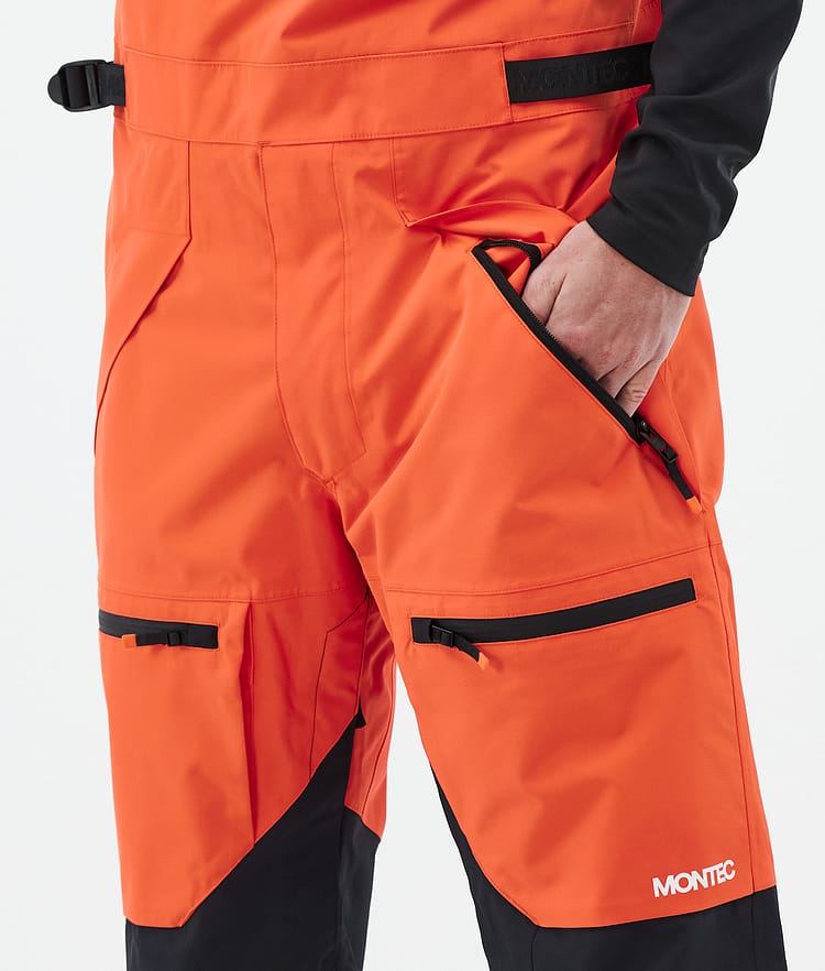 Montec Arch Snowboardhose Herren Orange/Black, Bild 6 von 7