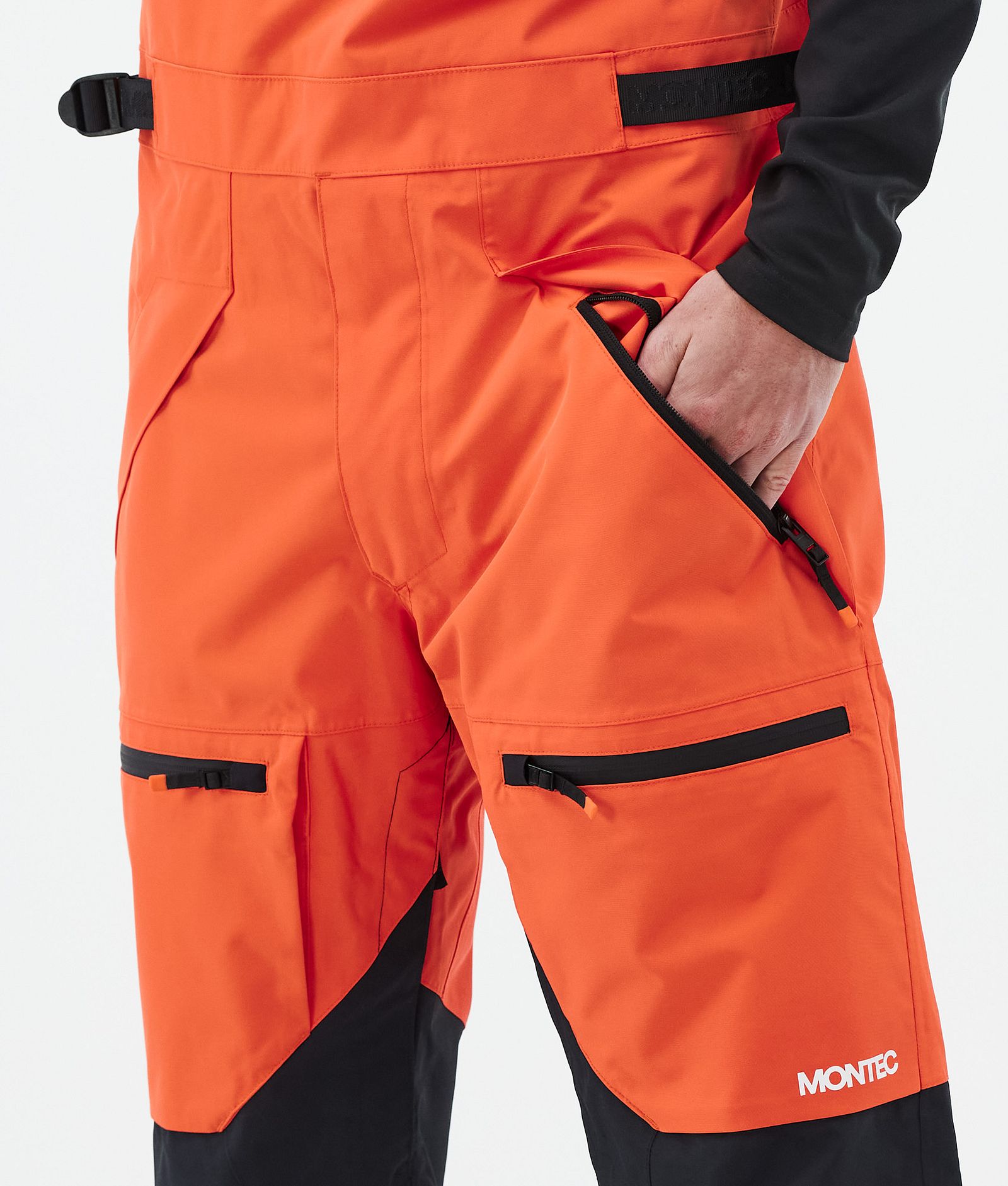 Montec Arch Skihose Herren Orange/Black, Bild 6 von 7