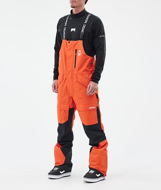 Montec Fawk Snowboardhose Herren Orange/Black