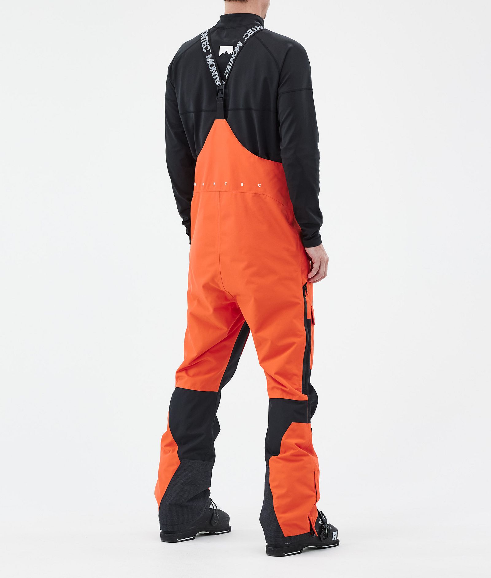 Montec Fawk Skihose Herren Orange/Black, Bild 4 von 7