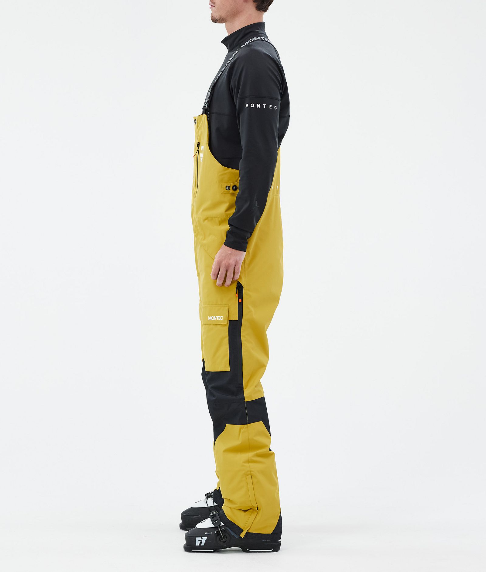 Montec Fawk Skihose Herren Yellow/Black, Bild 3 von 7