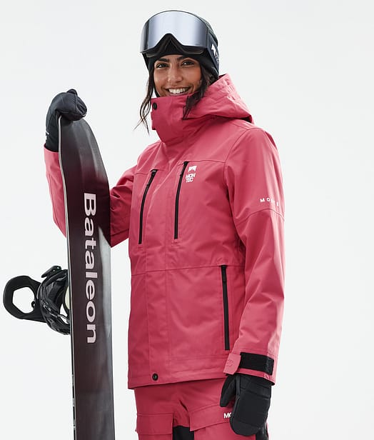 Montec Fawk W Snowboardjacke Damen Light Red